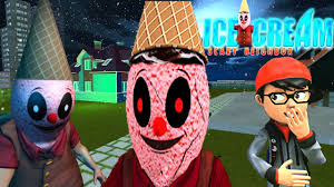 Hello Ice Scream Scary Neighbor Horror Game Android Gameplay Youtube