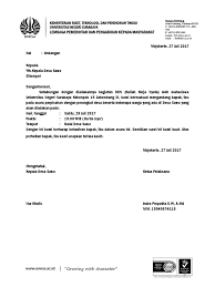 Hormat kami, kepala desa kulon progo. Surat Undangan Kkn