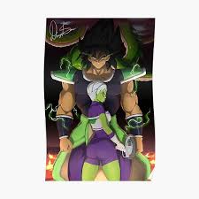 Merci a vous les legendaires. Broly Posters Redbubble