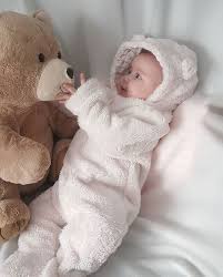 The water should be warm, not hot. Peek A Boo Teddy Bear Baby Shower Baby Gift Holiday Gift Ideas Baby Bump New Mom Baby Registry Cute Little Baby Cute Baby Videos Cute Baby Wallpaper