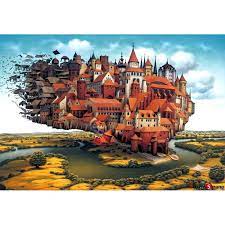 Not only is it good for diy and home improveme. Jigsaw Puzzles 1000 Pieces Loading Cities Jacek Yerka Hellotoys Net