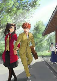Rin And Shirou Fatestaynight All characters (a) archer arturia pendragon emiya shirou being a counter guardian is bad enough. rin and shirou fatestaynight