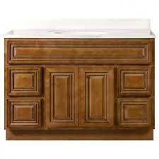 It can be built to fit awkward spaces or fit in the area between two walls. Bathroom Vanities Brokering Solutions