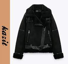 Shop ZARA 2022 SS Faux Fur Cashmere & Fur Coats by kazit | BUYMA