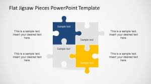 We have specially added business themed powerpoint template to enhance your. Editable Flat Jigsaw Pieces Powerpoint Template Slidemodel