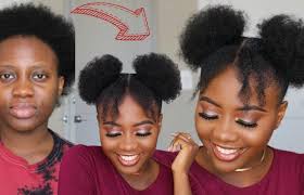 Hot cross buns easy protective hairstyle. Simple And Cute Natural Hairstyle In 5 Minutes Perfect For Summer Hot Weather Too Short 4c Hair