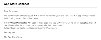 To add a webviewto your app in the layout, add the following code to your activity's layout xml file: How To Fix If App Rejected For Using Uiwebview In Code Stack Overflow