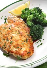 Parmesan Crusted Chicken Recettes De Cuisine Poulet Pane Panais Au Four