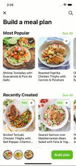 Digital Meal Planner App