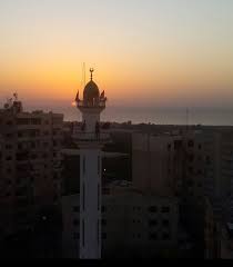 مسجد الحوش في مدينة صور جنوب لبنان mosque in tyre south lebanon lamp post structures