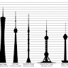 Were the world's tallest buildings upon completion in 1998, and the first building since 1908 outside of the united states. 1