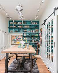 With kids at home work spaces end up being anywhere, like a dining room or a kitchen table, and that's ok too! How To Turn Any Space Into A Dream Craft Room Hgtv S Decorating Design Blog Hgtv
