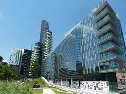 The Changing Skyline Of Porta Nuova Milan Italy