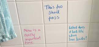 15% off custom vinyl wall lettering! Bathroom Wall Affirmations Are Making My Life Better