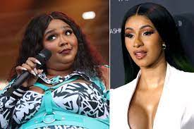 Cardi b, left, and lizzo drop a few bombshells in the new single and video rumors.. 8rcu Madvvizum