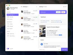 Nomad Rental Hotel Adobe Xd Admin Dashboard Preview 1 Adobe Xd Phone Management Hotel