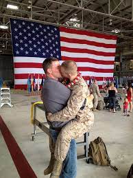 Gay US Marine just wanted to show partner love