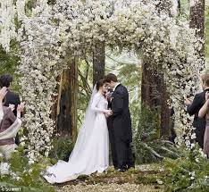 Advice On Your First Kiss As Husband Wife Breaking Dawn Wedding Twilight Wedding Dresses Twilight Wedding