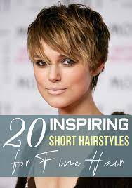 Thin hair is a challenge for many women moreover at older ages. 20 Inspiring Short Hairstyles For Fine Hair