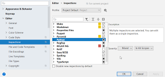 I know the pain to tell others what color is it, especial in the printing industry, we have to face those people who don't familiar with colors. Code Inspections Pycharm