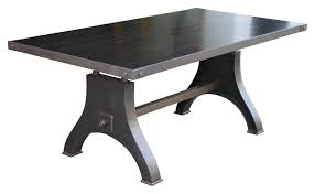 Lower 48 this listing is for a handmade table base, with a clear sealant finish. Metropolis Dining Table Mortise Tenon