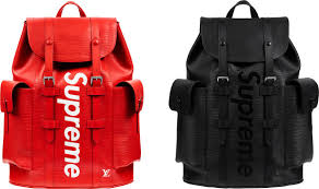 Black And Red Louis Vuitton Backpack Louis Vuitton X Supreme Capsule Collection Christopher Backpack Louis Vuitton Supreme Louis Vuitton Backpack Louis Vuitton Bag