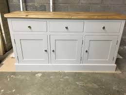 5 Sideboard Painted In F B New White With A Pine Top Can Be Made Any Size Or Painted Any Colour Cobwebs Fur Pine Furniture White Sideboard Painted Sideboard