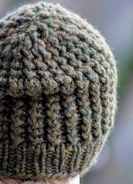 Super Bulky Knit Men S Beanie Knit Hat For Men Mens Hat Knitting Pattern Hat Knitting Patterns