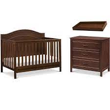 The autumn collection includes dresser drawers, bookcases, and hutches. 4 In 1 Convertible Crib And Matching Dresser Changing Table Set In Espresso 2011916 Pkg