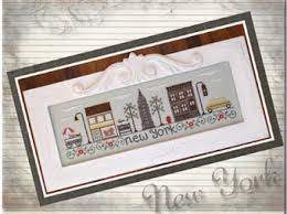 New york city counted cross stitch patterns. Country Cottage Needleworks Afternoon In New York Cross Stitch Pattern 123stitch