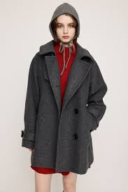 STAND NECK BELTED S／コート