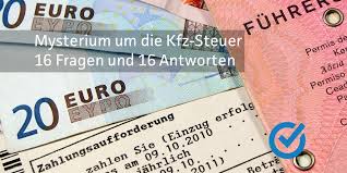 Bei einer änderung der bankverbindung ist wichtig, dass alle ihre vertragspartner bescheid wissen. Mysterium Um Die Kfz Steuer 16 Fragen Und 16 Antworten Smartsteuer Blog