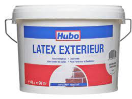 Peinture extérieure (387) pinceaux, rouleaux et accessoires. Hubo Peinture Murale Latex Exterieur 4l Ton Pierre Hubo