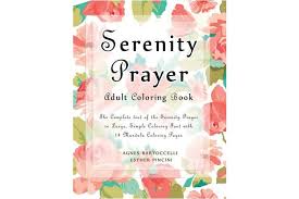 And i thought i had enough painting and too many things going on in my life. Dick Smith Serenity Prayer Adult Coloring Book The Complete Text Of The Serenity Prayer In Large Simple Coloring Font With 14 Mandala Coloring Pages Books Magazines Non Fiction Books Books