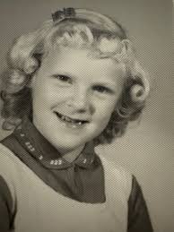 CARL CLIFTON & RIKI NELL HARPER, 1962 ** Looks like Carl Clifton "Butch"  Harper (1958-2011) and his sister, Riki Nell were ready for school when  this 1962 photo was snapped. Their mother,