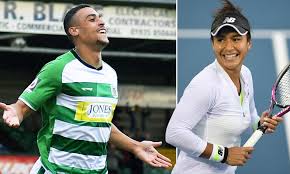 Discover heather watson's biography, age, height, physical stats, dating/affairs, family and career updates. Heather Watson Hails Boyfriend And Yeovil Town Striker Courtney Duffus Ahead Of Australian Open Daily Mail Online