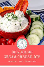 Easy Cream Cheese Dip Keto Low Carb Gluten Free Recipe Cream Cheese Recipes Dip Cream Cheese Veggie Dip Healthy Cream Cheese