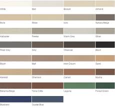 16 custom building products polyblend color chart texrite