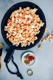 Salty Spicy Popcorn Recipe Popcorn Seasoning Spicy Popcorn Spicy Popcorn Seasoning