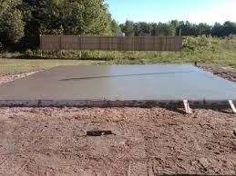 Pouring A Concrete Slab How To Pour A Concrete Slab From Start To Finish Concrete Slab Pouring Concrete Slab Concrete Diy