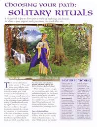 Mind Body Spirit Collection Choosing Your Path Solitary Rituals Wicca Wiccan Witch Witchcraft