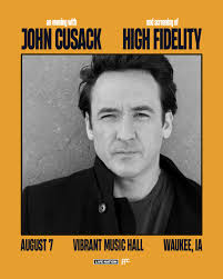 🔓 ON SALE NOW 🔓 ⭐ An Evening With @johncusack, featuring a special  screening of High Fidelity 📽️ Plus, host of @thevarsitydsm Cinema Podcast, Keith  Rich (@keithwatchesfilm), will be moderating the Q&A.