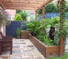 Railway sleeper retaining walls, terraces & steps. 39 Railway Sleeper Garden Idea Railway Sleepers Garden Sleepers In Garden Garden