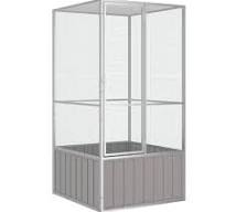 Amazon.com: Tidyard Jaula para pájaros con puerta, aviario ...