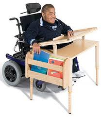 Rifton Multidesk Wheelchair Desk Perfect As A Wheelchair Desk The Rifton Multidesk Is Great In Inclusion Classrooms And F Rifton Wheelchair Special Needs Kids