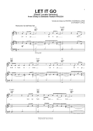 Let It Go Sheet Music Clarinet Music Digital Sheet Music