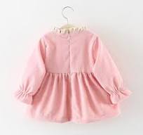 Amazon.com: Baby Girls Winter Fleece Dress Big Bowknot ...