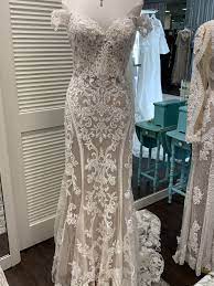 Off The Shoulder Lace Bridal Gown With Linear Lace And Lace Appliques Sweetheart Neckline Lace Wedding Go Lace Bridal Gown Wedding Gowns Lace Gowns For Girls