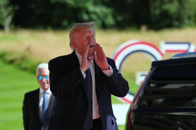 Trump arrives at G7 summit after announcing agreement to end Iran war