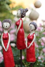 Gartenskulpturen Frosch Gartendeko Topfern Pinterest